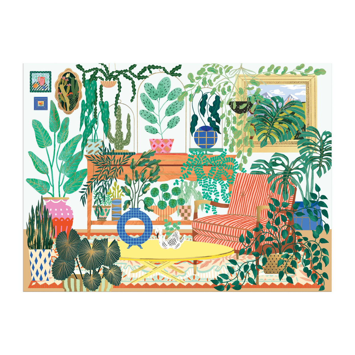 Jigsaw | 1000 Piece Foil Puzzle | Houseplant Haven