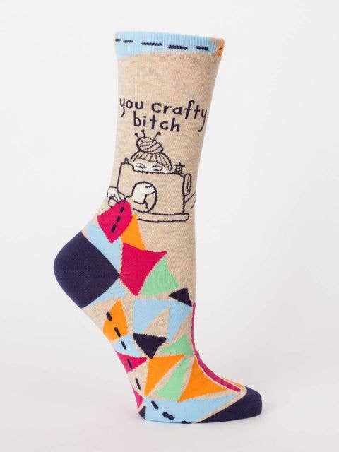 Incognito - You Crafty Bitch Women's Socks