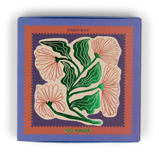 Designworks Collective | Jumbo Boxed Matches | Floral