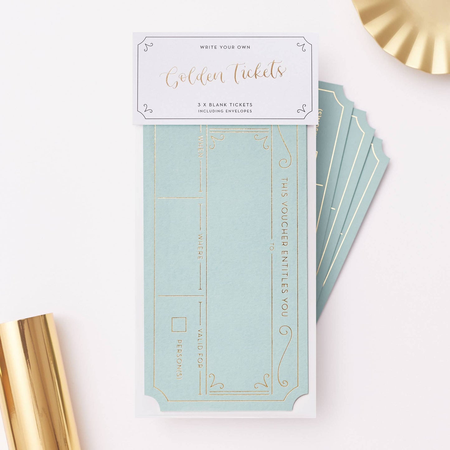 Another Loop | Blank Gift Voucher 3 Pack | Green