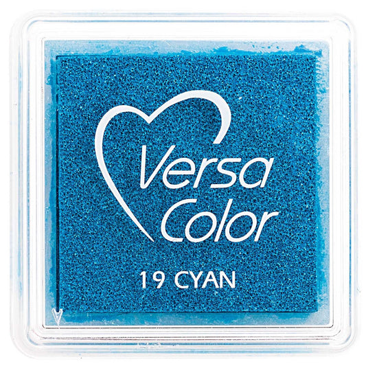 Rico | Versa Color | 2.5 x 2.5cm Stamp Pad | Cyan