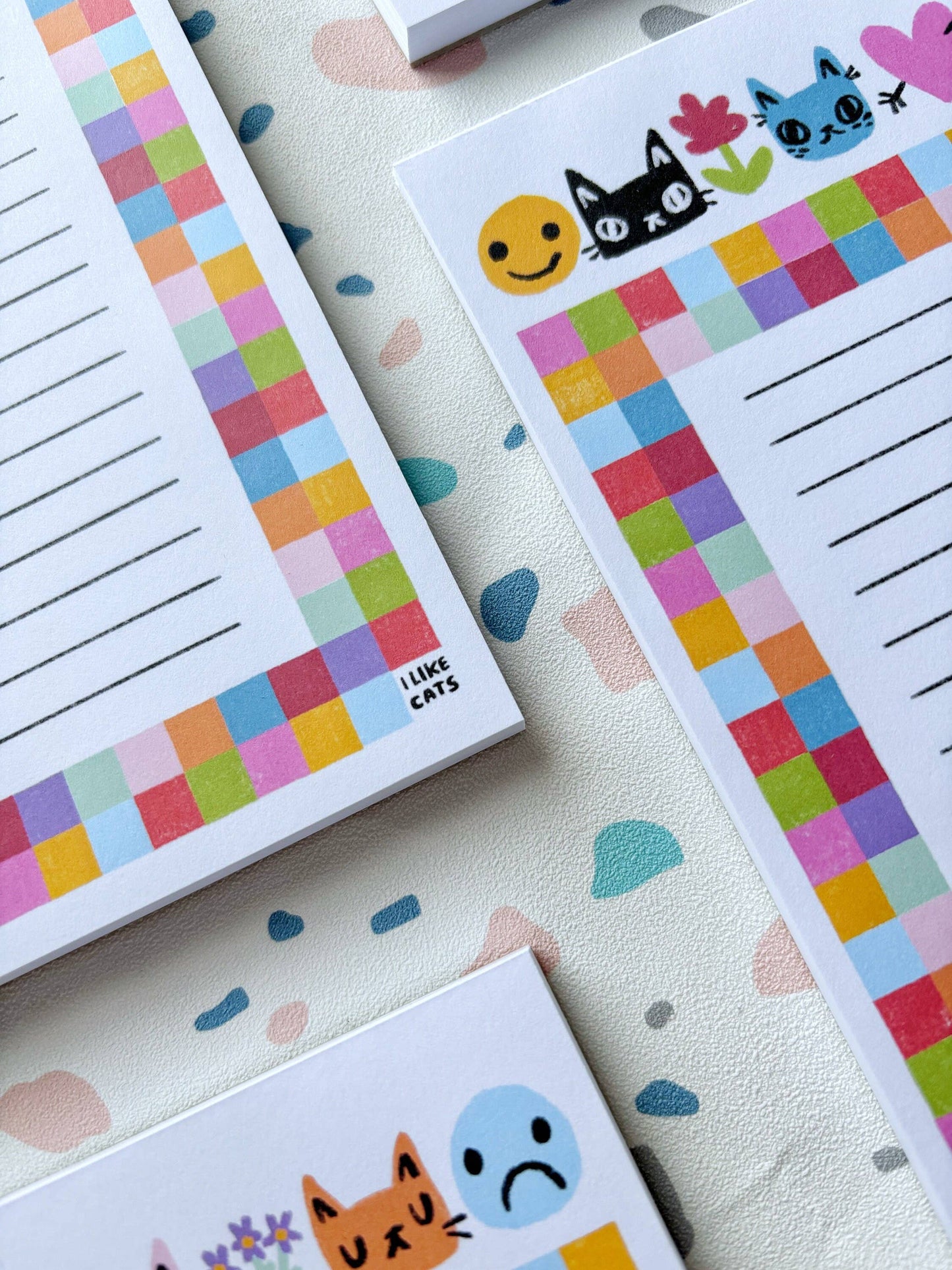 I Like Cats | A5 Notepad | Cat Header