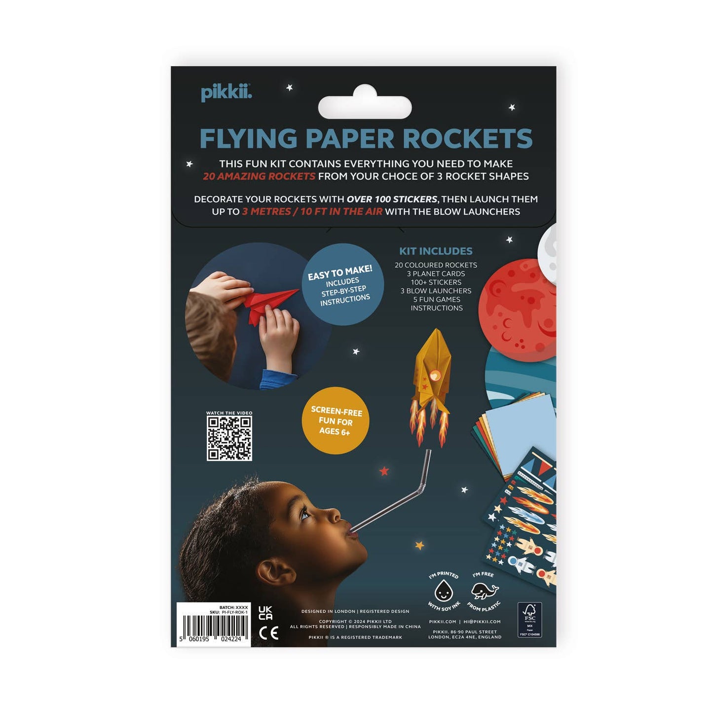 Pikkii | Flying Paper Rockets