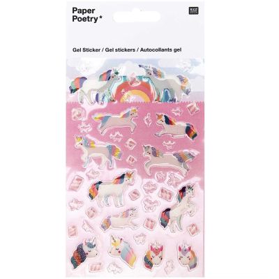 Rico | Paper Poetry | Gel Stickers | Unicorns