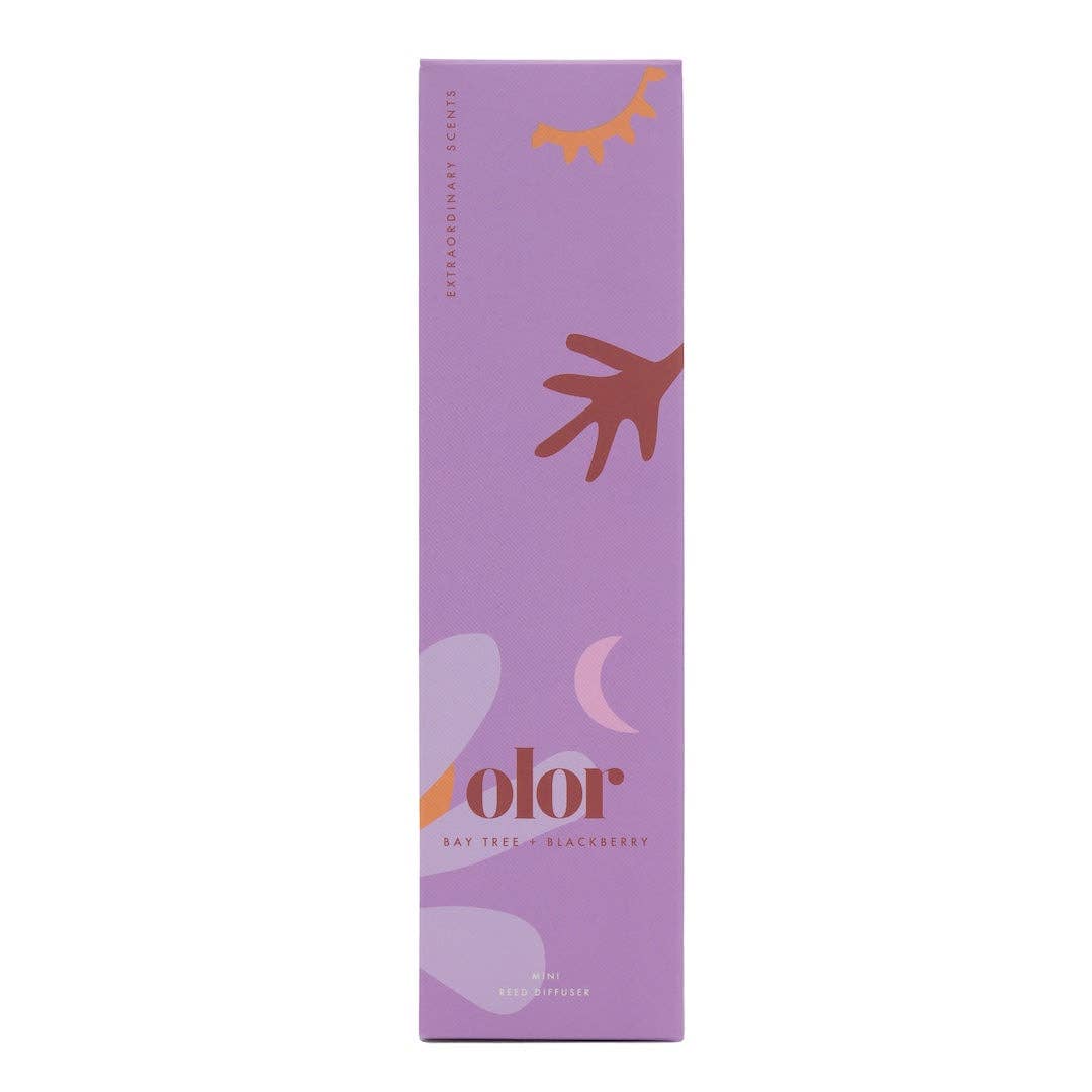 OLOR - Bay Tree + Blackberry Mini Reed Diffuser