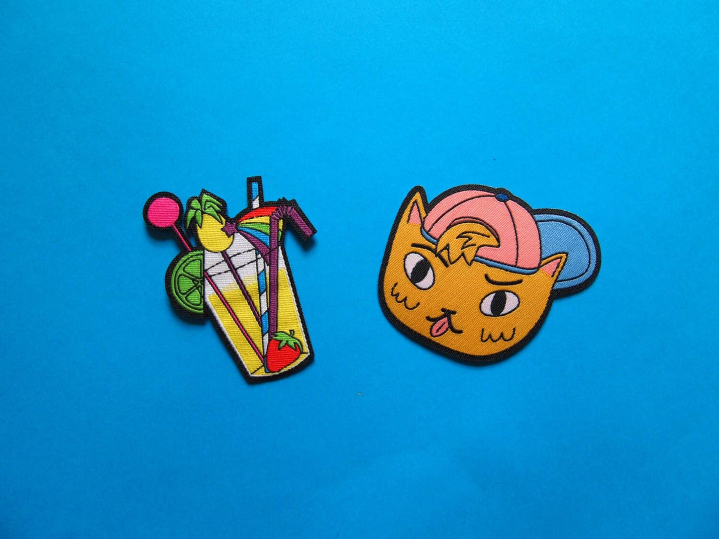 I Like Cats | Iron-on Embroidered Cat Patches