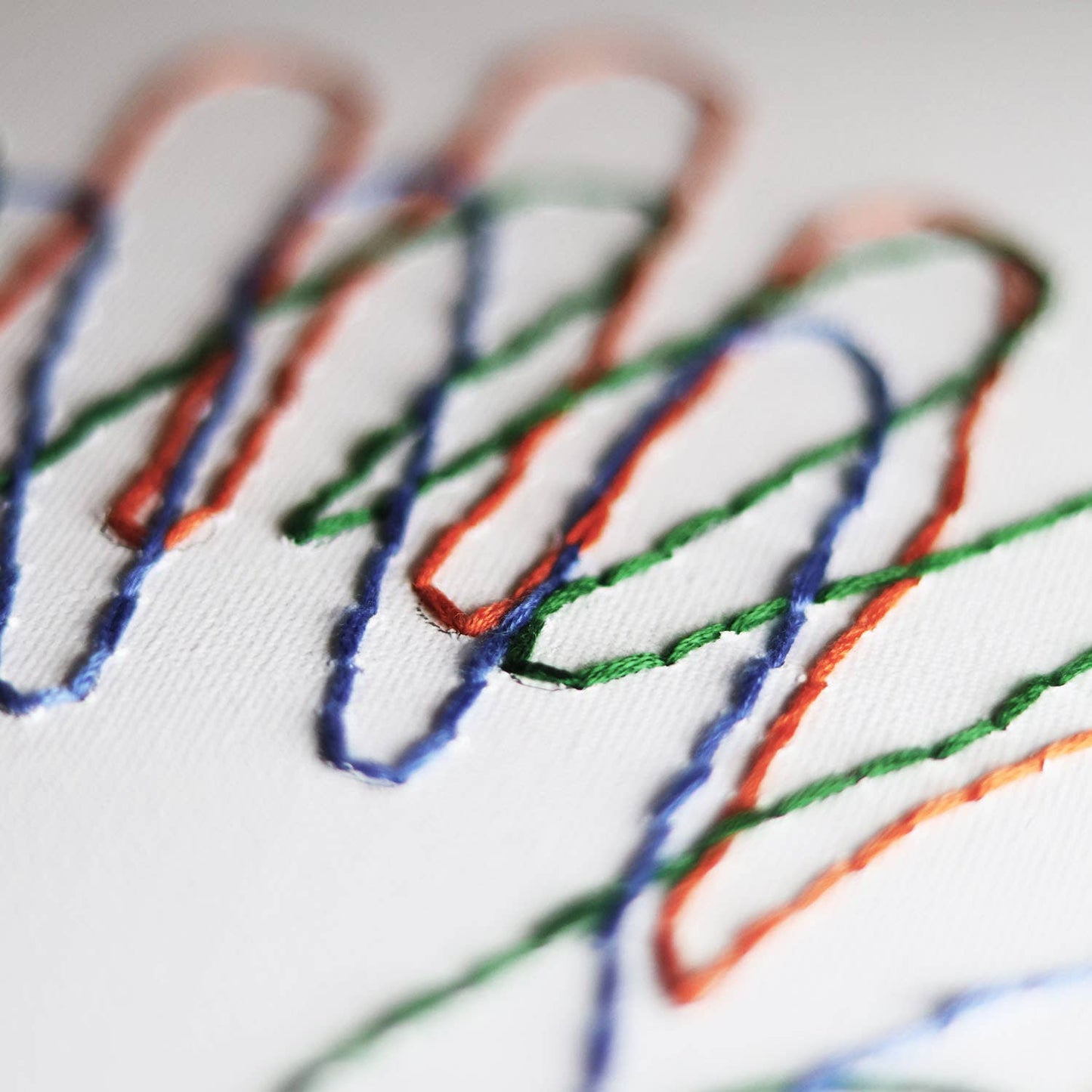 Pikkii | Embroidery Kit | Our Hands Stitch Canvas