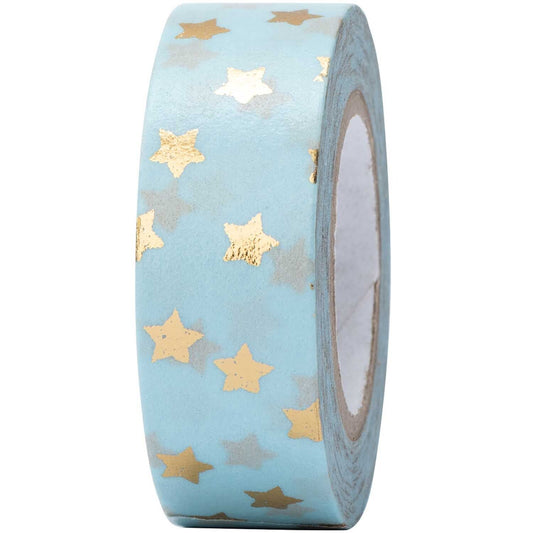 Rico | Paper Poetry | Washi Tape | Blue + Silver Stars