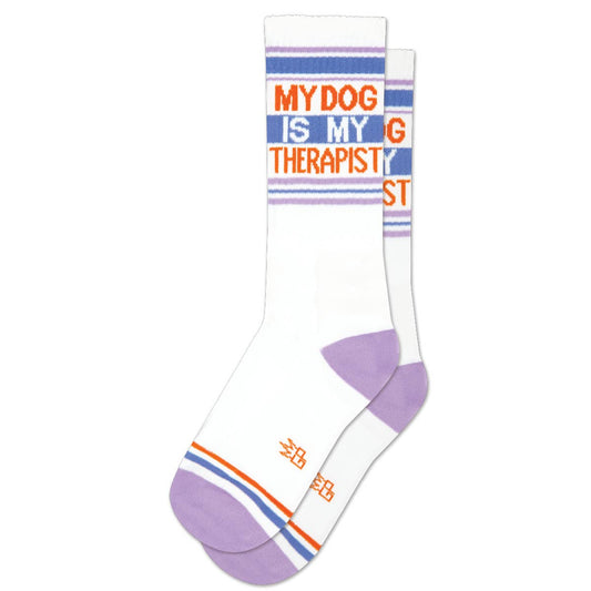 Gumball Poodle | Gym Crew Socks | My Dog Is My Therapist