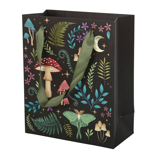 Medium Gift Bag | Dark Forest Print
