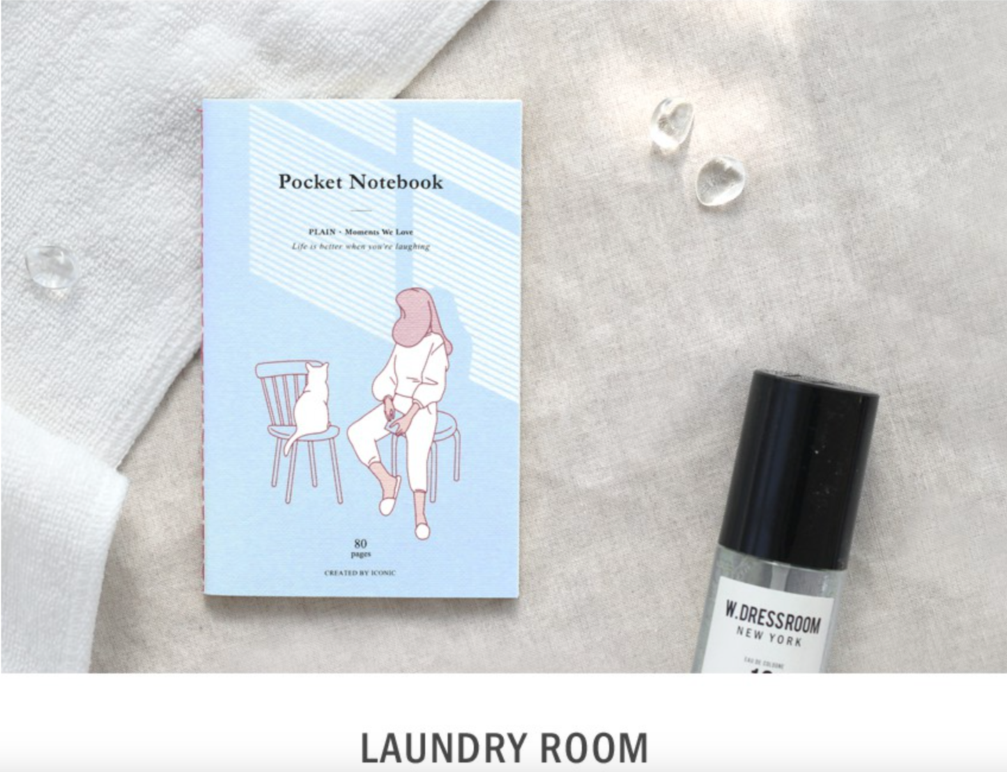 Iconic | Pocket Notebook (Plain) | Laundry Room