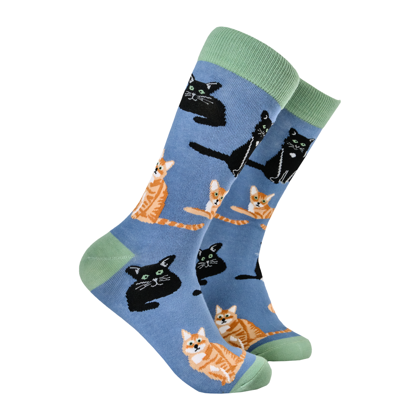 Socktopus | Cat Lovers Blue | S UK 4-8