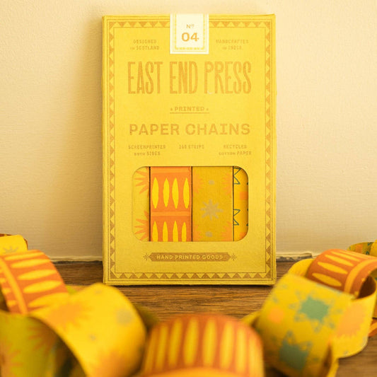 East End Press | Paper Chain Kit | Yellow & Green