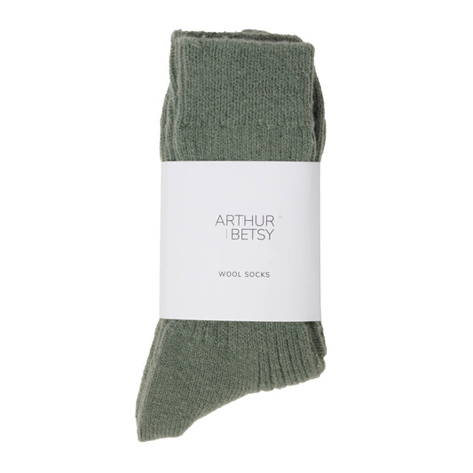 Arthur Betsy  | Luxury Alpaca Blend Socks | Nordic Pine Green