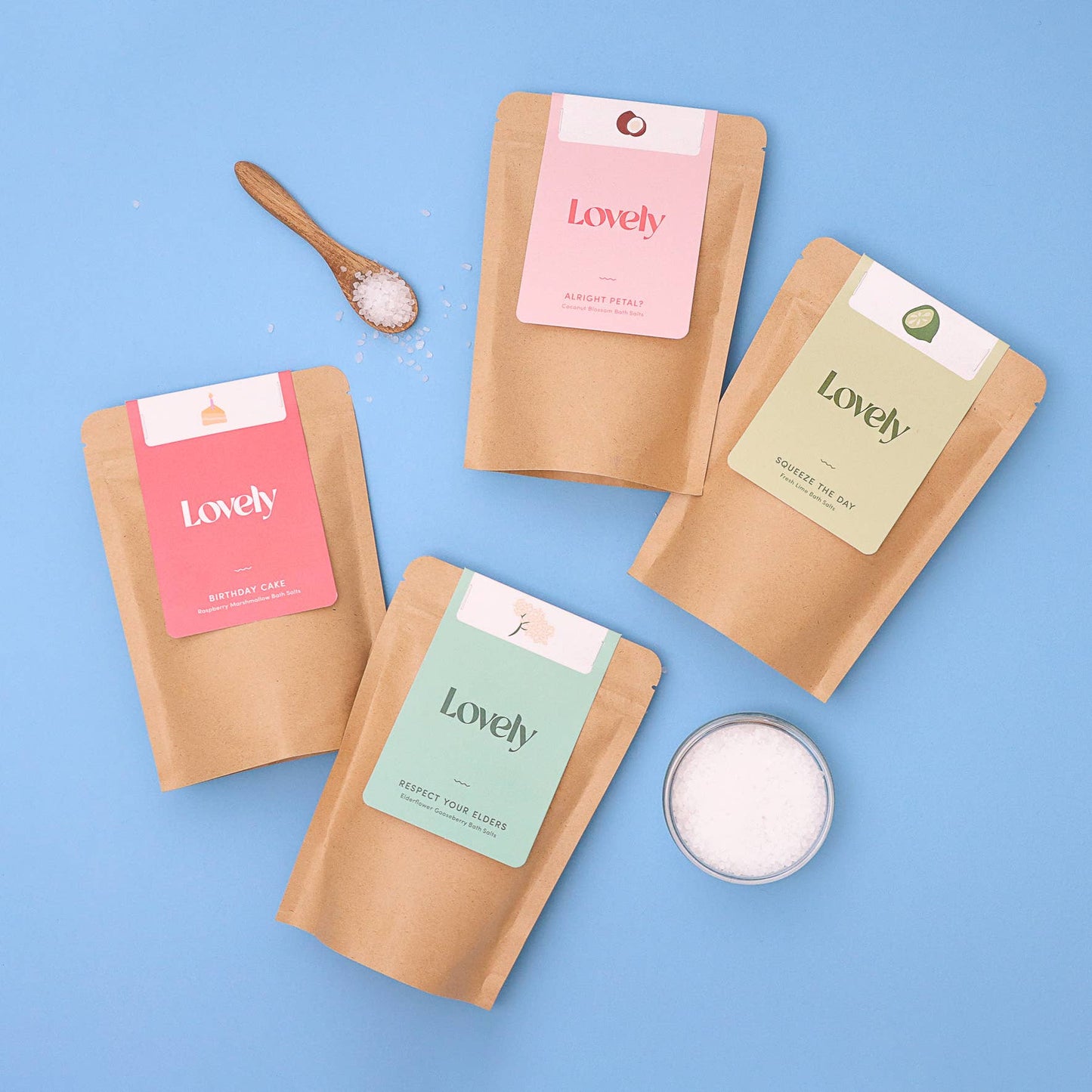 Lovely Skincare | Bath Salts | Cosy Cuddle - Vanilla Chai Latte