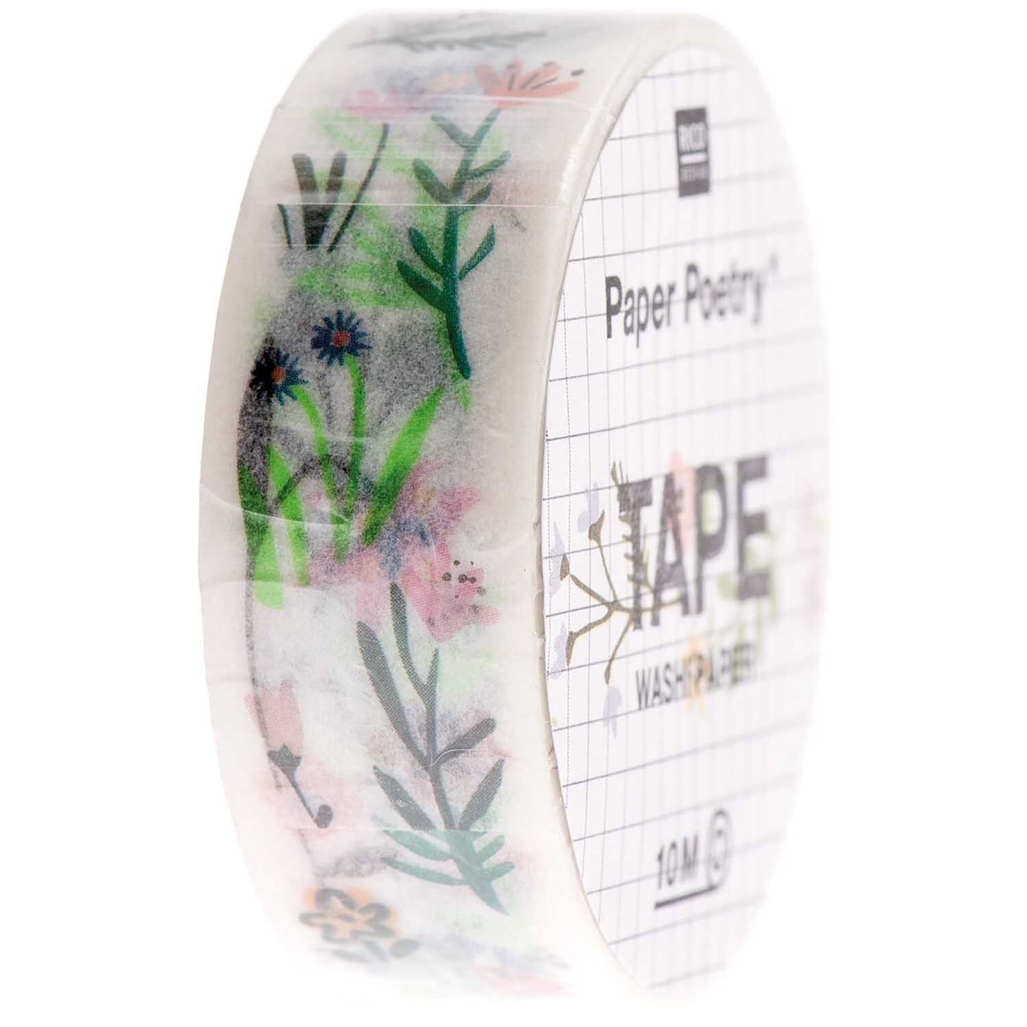 Rico | Paper Poetry | Washi Tape | Bunny Hop Scattered Flowers