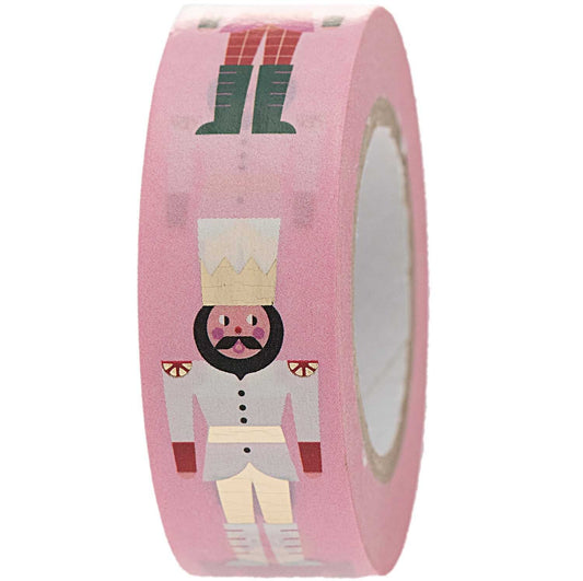 Rico | Paper Poetry | Washi Tape | Pink Christmas Nutcrackers