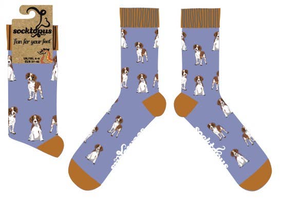Socktopus | Spaniel | Mauve | UK 9-12