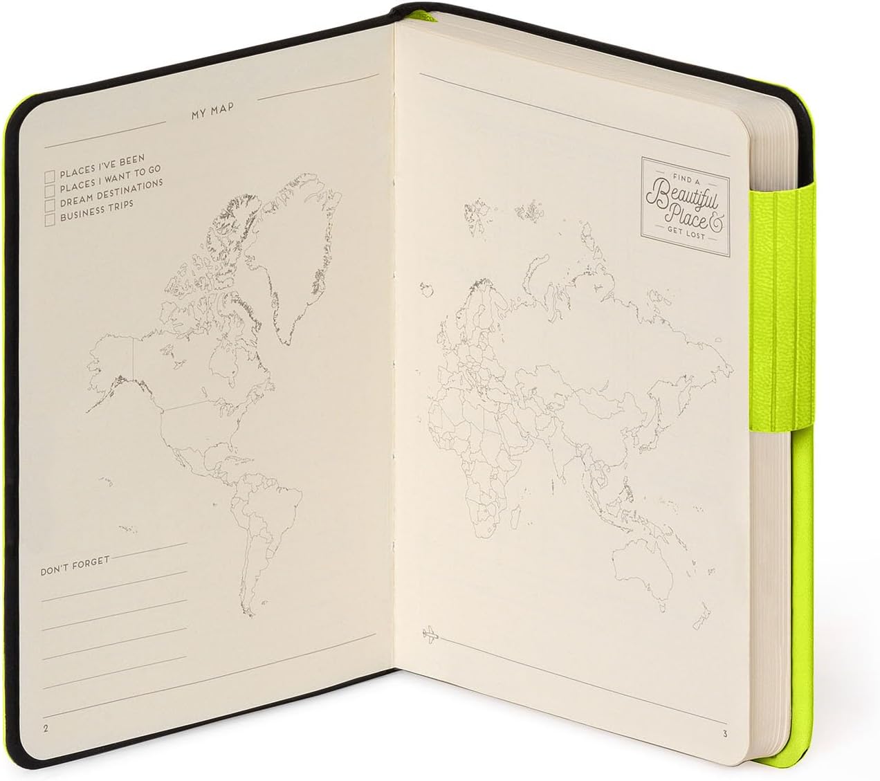 Legami | My Notebook Small Lined | Chartreuse