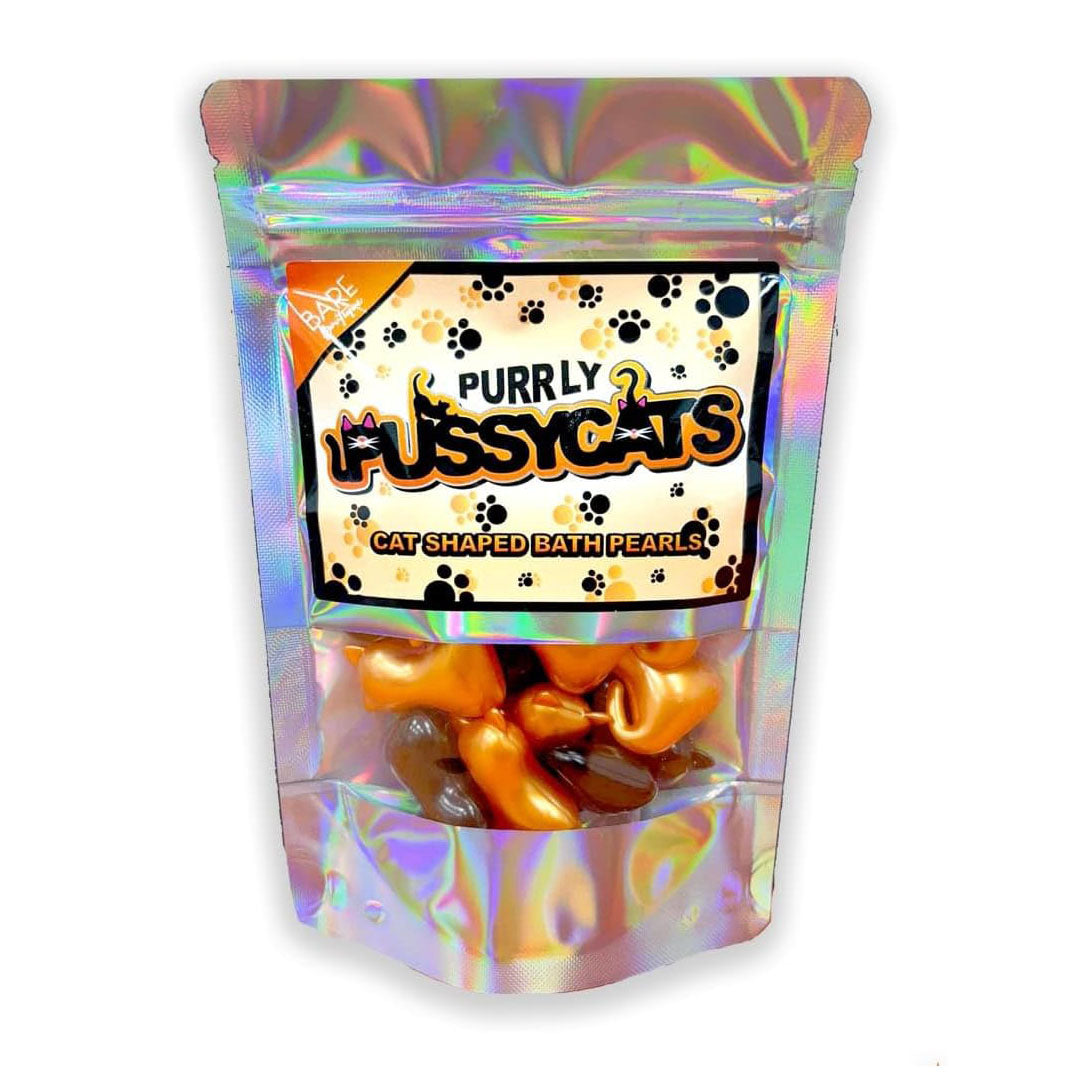 Bare Boutique | Purrly Pussycats | Cat Shaped Bath Pearls