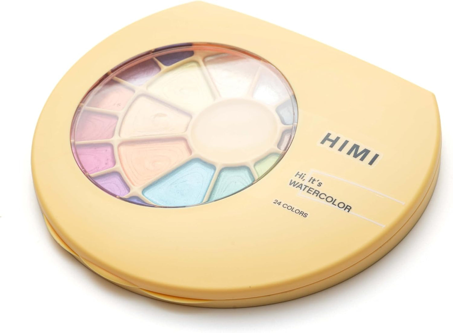 Himi | Semi-Moist Watercolour Palette | 24 x Metallic Colours