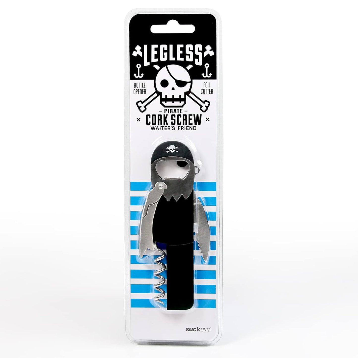 Suck UK | Legless Pirate Corkscrew