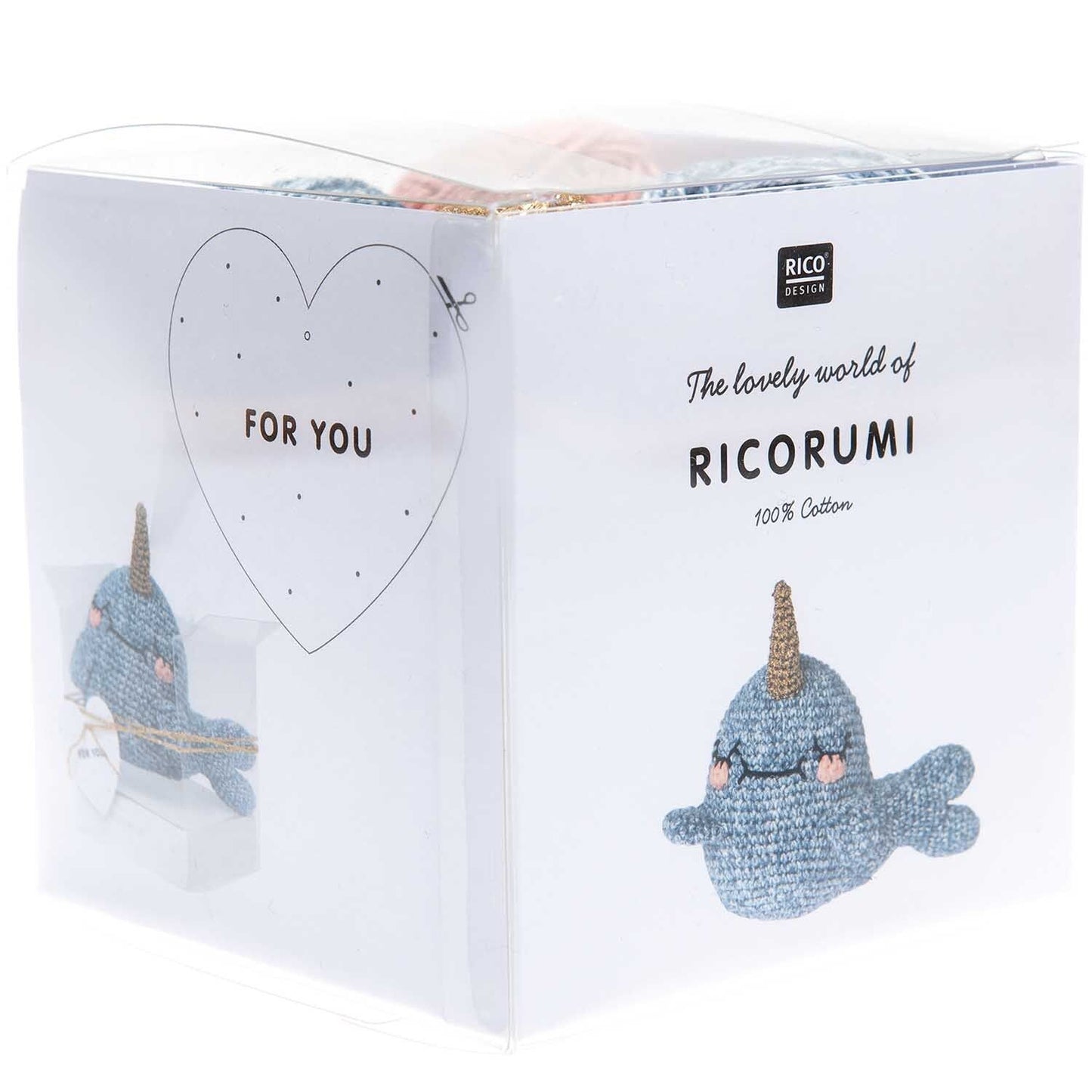 Ricorumi | Crochet Kit | Narwhal