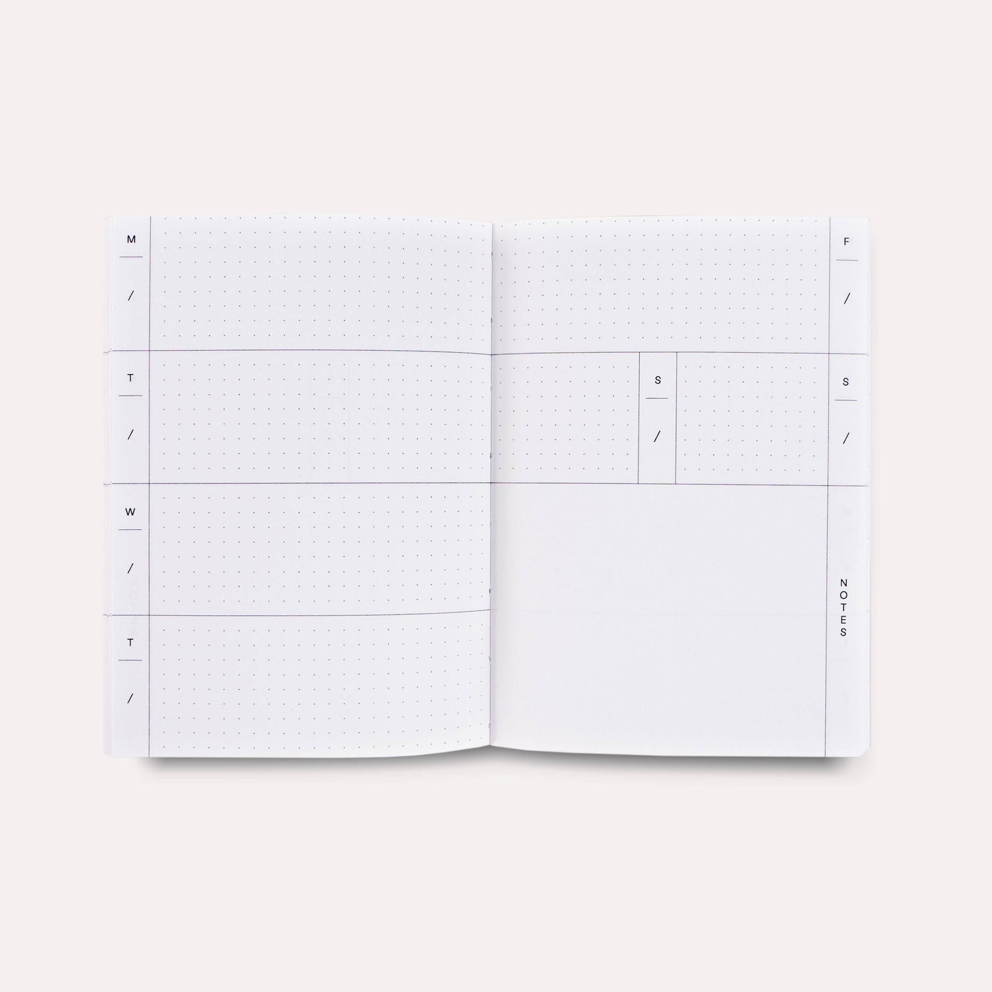 The Completist | A6 Weekly Planner | Neroli