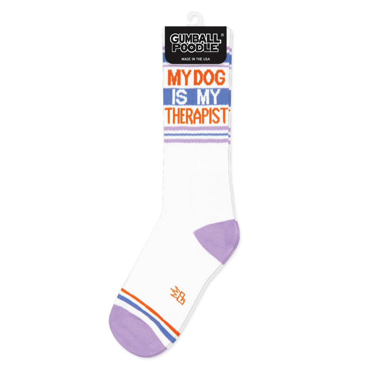 Gumball Poodle | Gym Crew Socks | My Dog Is My Therapist
