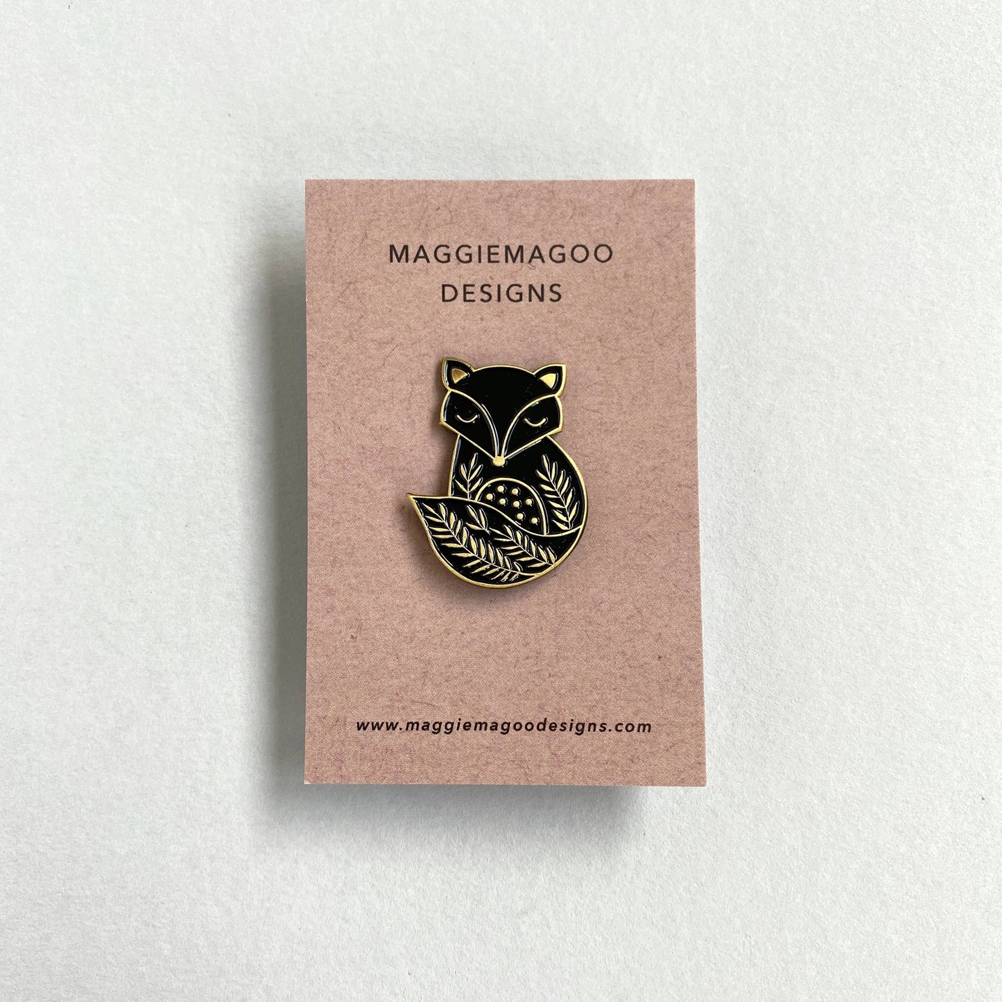 Maggie Magoo | Enamel Pin Badge | Fox
