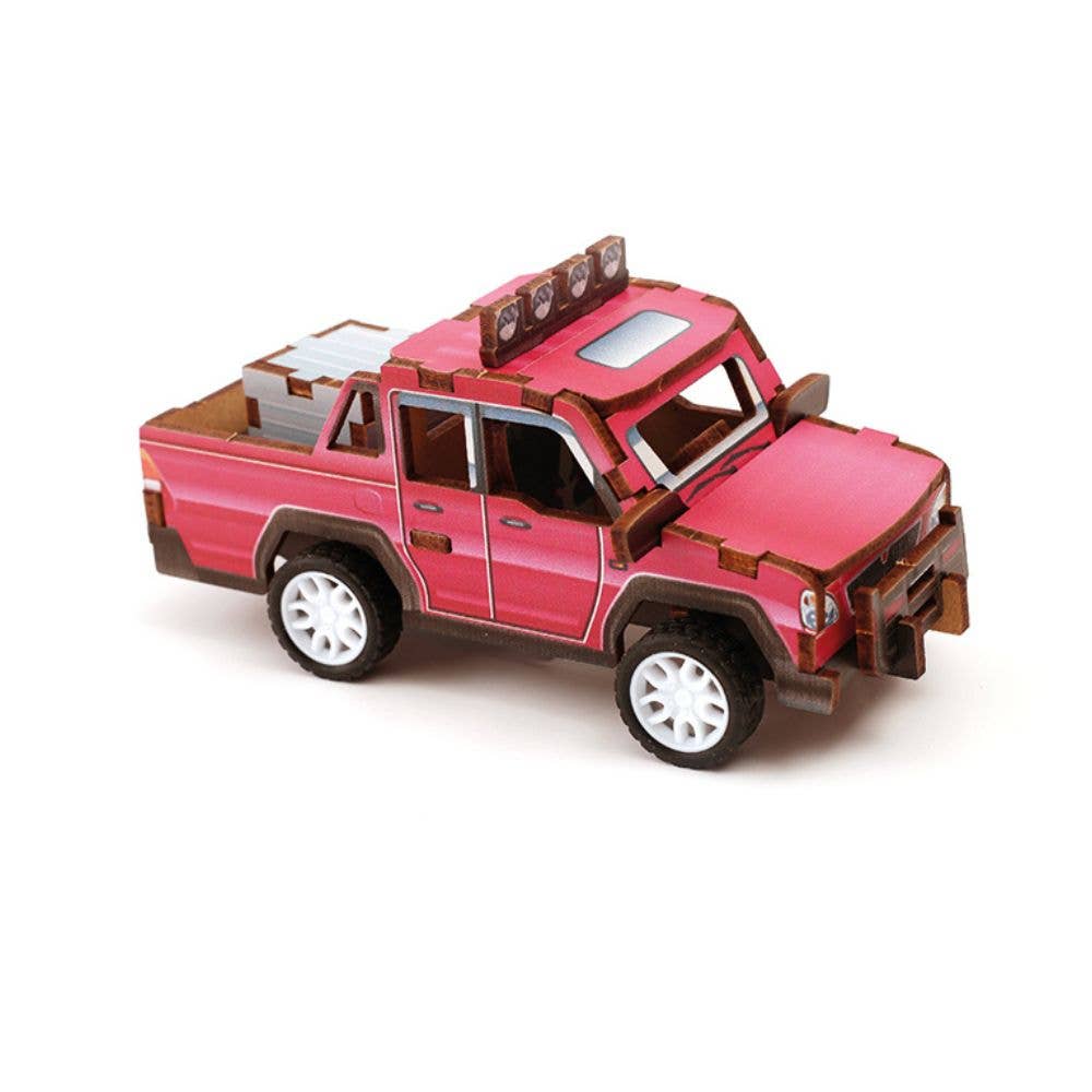 Graine Creative | Wooden 3D Model | Pick Up Truck