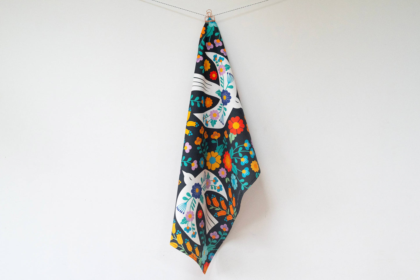 Maggie Magoo | tea Towel | Bright Folk Birds