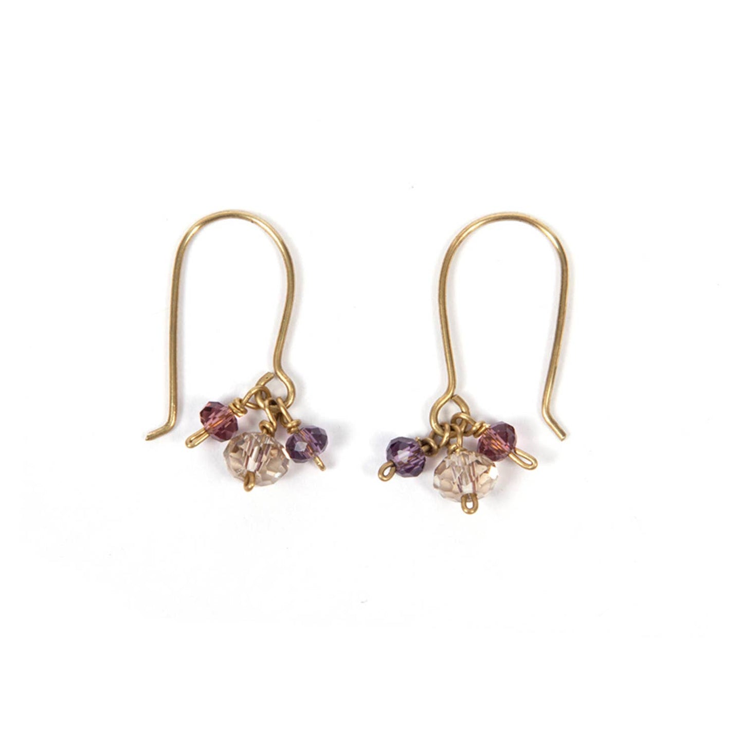 Just Trade | Temple Bead Rose Earrings