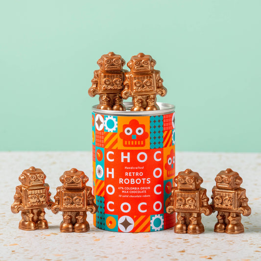 Chococo | Capsule of Milk Chocolate Robots