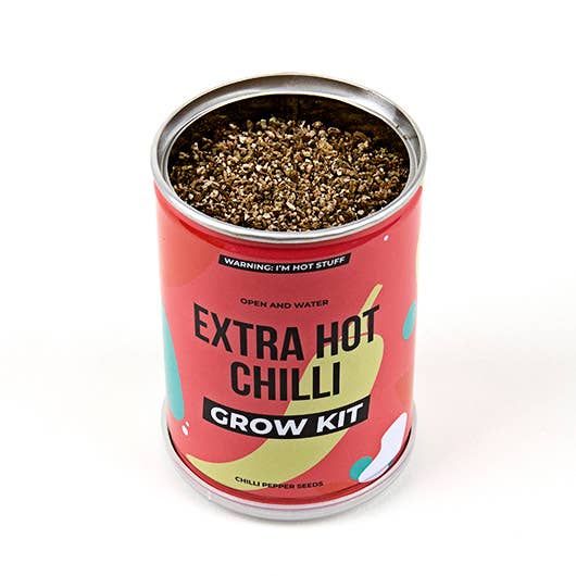 Extra Hot Chilli Peppers Grow Tin