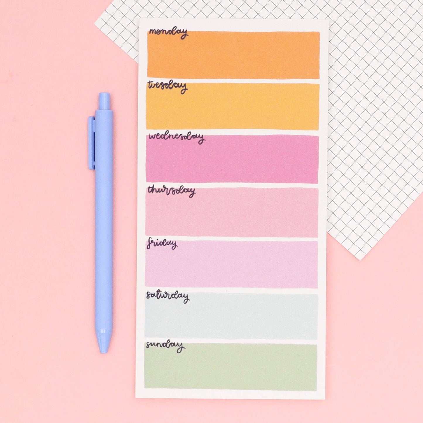 Oh, Laura | To Do List Pad | Colourful Days