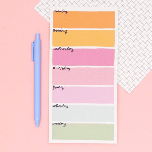 Oh, Laura | To Do List Pad | Colourful Days