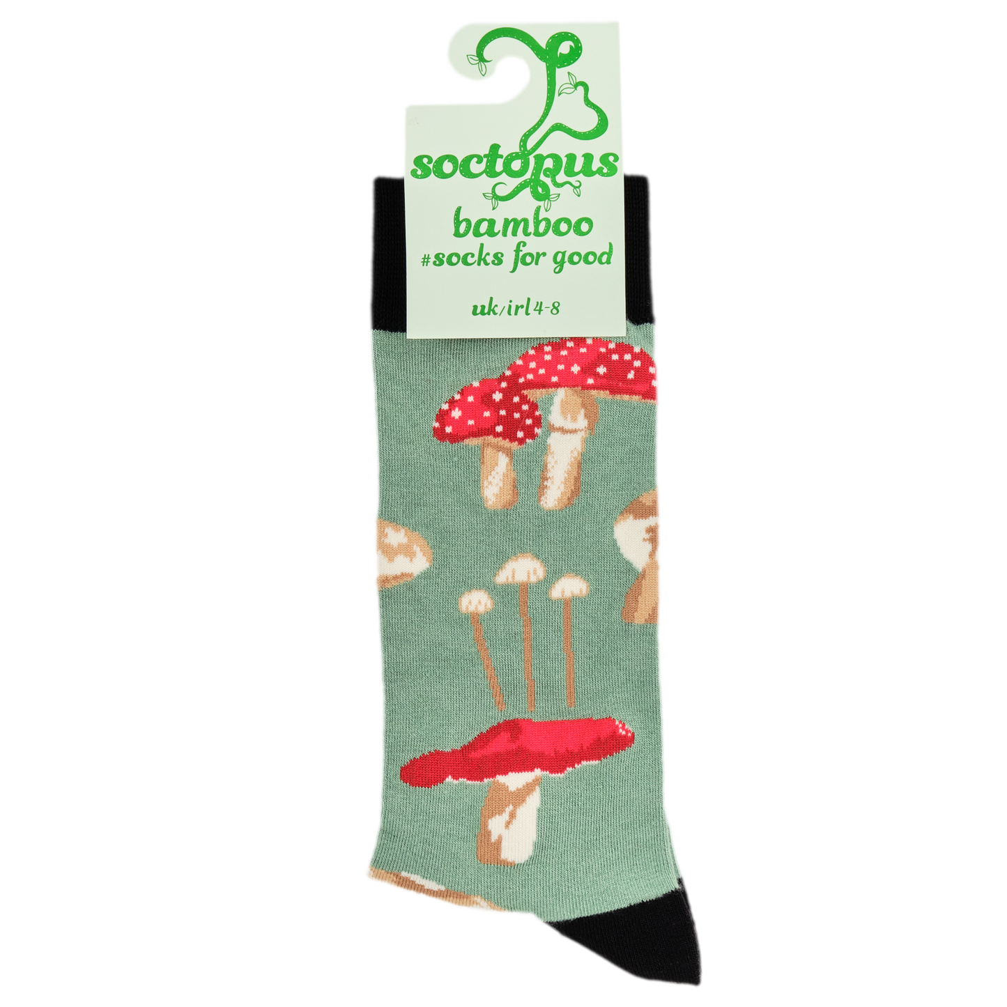 Soctopus | Womens Socks | Mushrooms