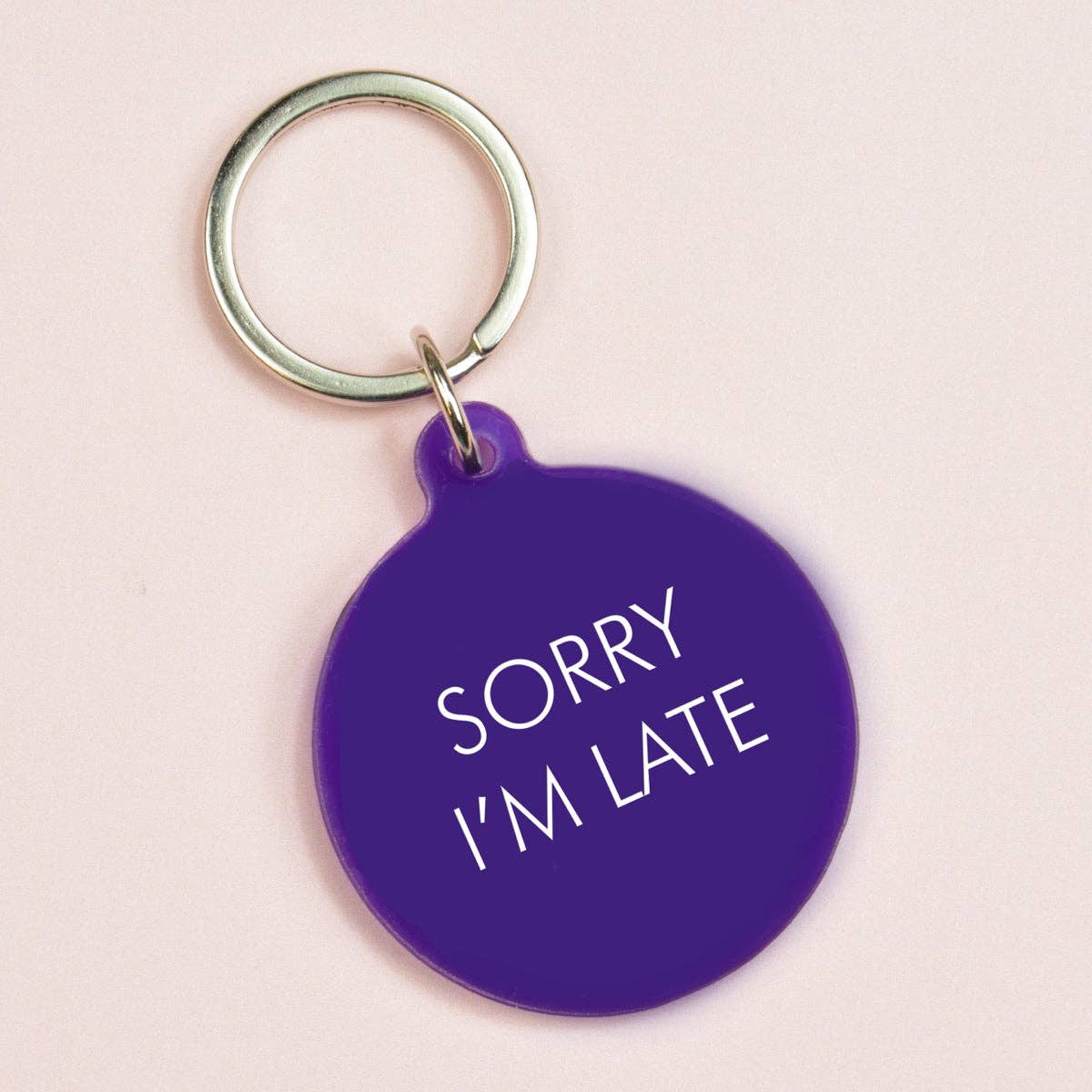 Flamingo Candles | Keytag | Sorry I'm Late