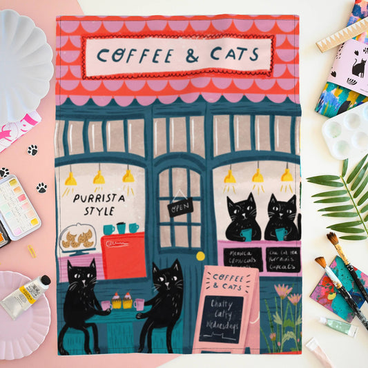 Niaski | Tea Towel | Street Cats