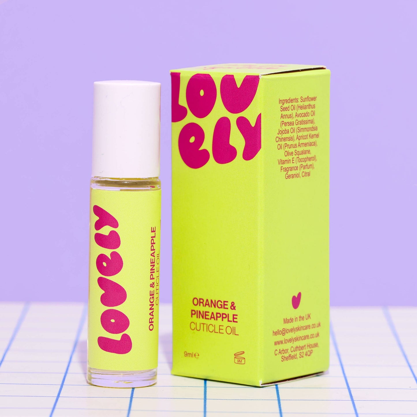 Lovely Skincare | Orange & Pineapple | Cuticle Oil