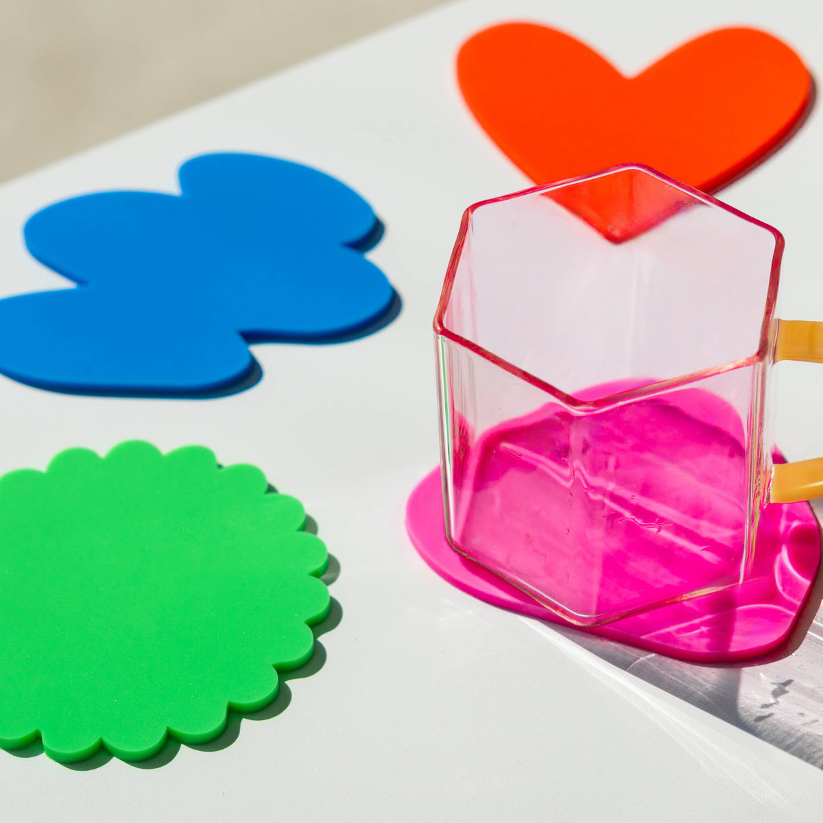 Helio Ferretti | Coasters 80s Abstract | Set of 4