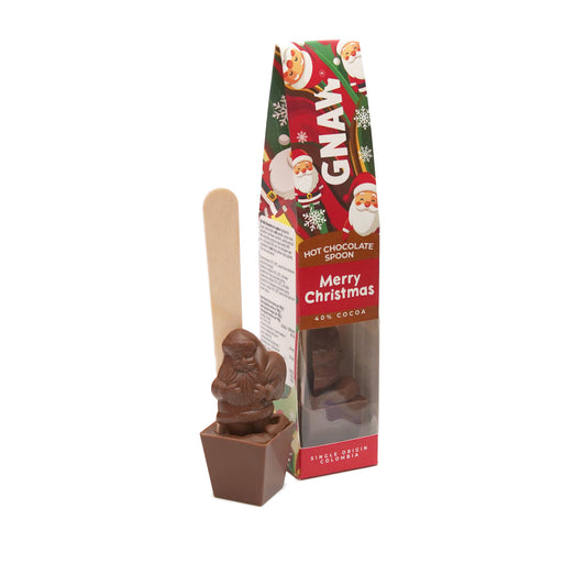 Gnaw Chocolate | Hot Chocolate Spoon | Santa