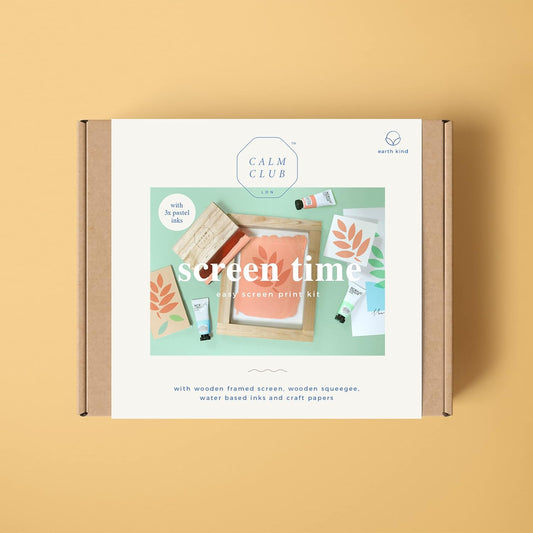 Calm Club | Screen Time Easy Screen Printing Kit