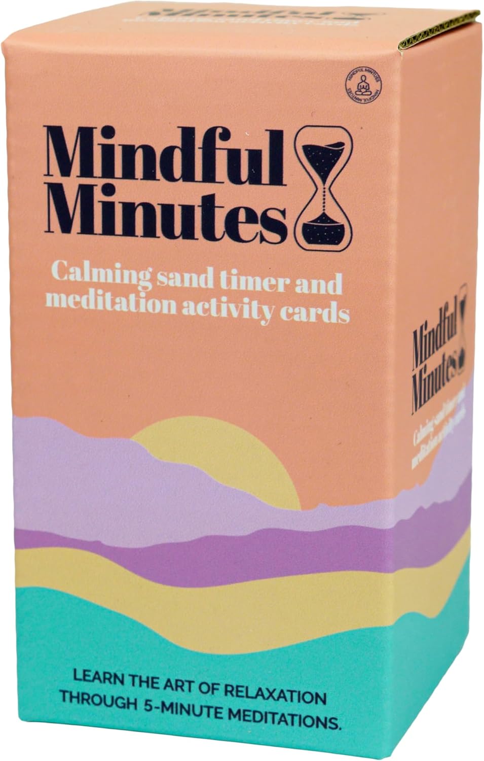 Mindful Minutes | Sand Timer & Meditation Cards