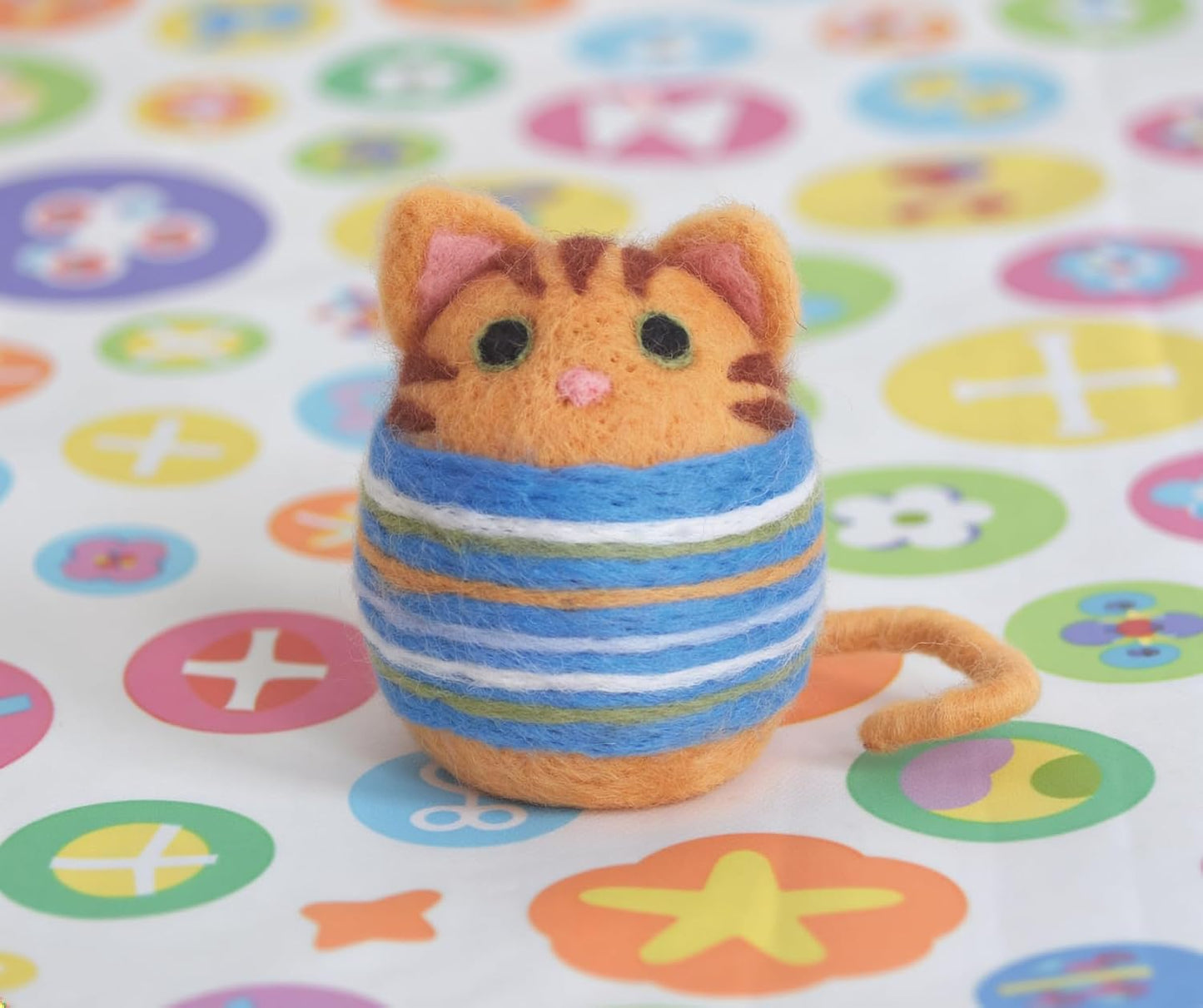 Simply Make | Needle Felting | Cat in Yarn