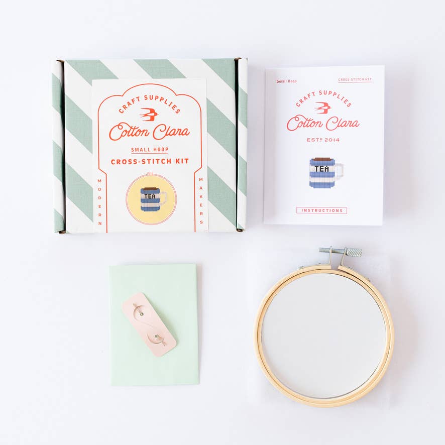Cotton Clara | Tea | Cross Stitch Kit