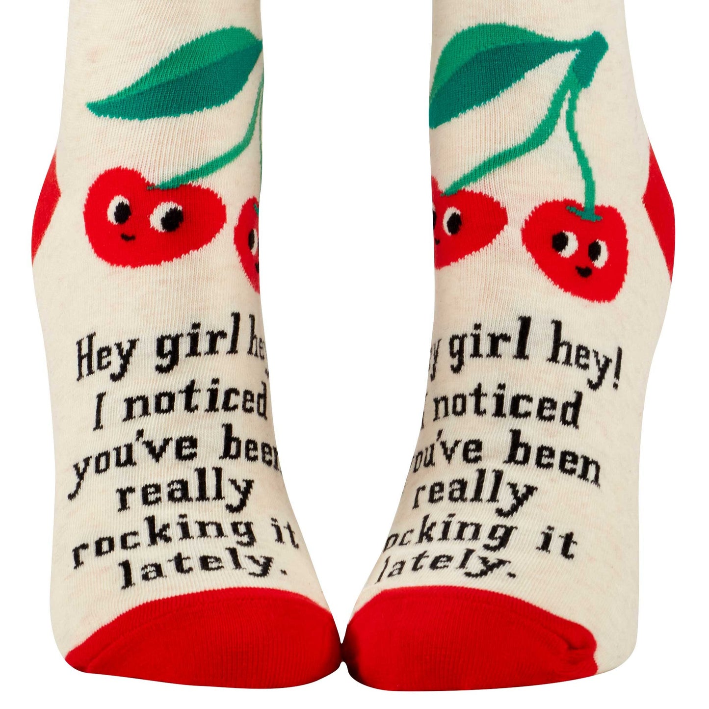 Blue Q | Women's Ankle Socks | Hey Girl Hey!