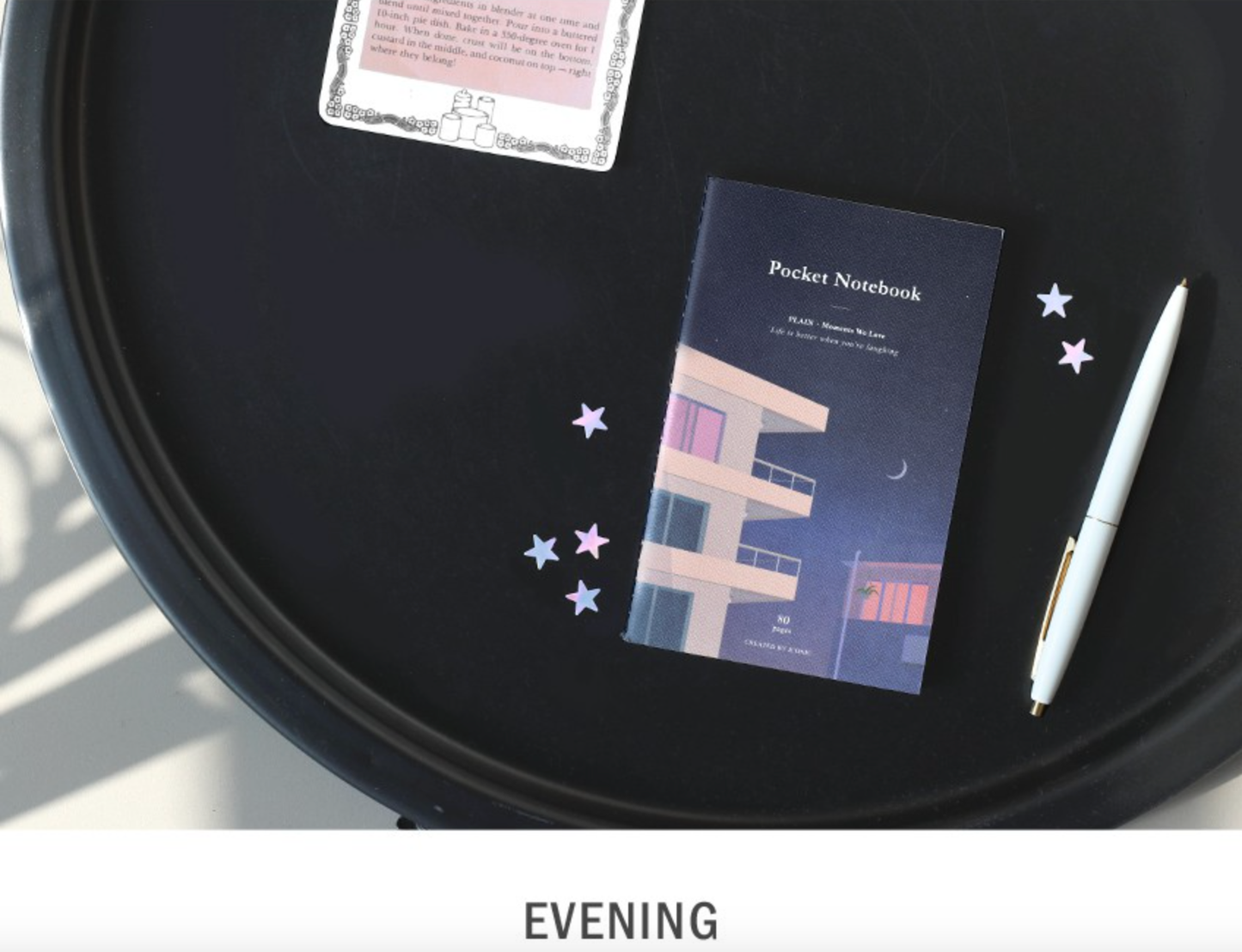 Iconic | Pocket Notebook (Plain) | Evening