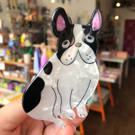 Hair Claw | French Bull Dog